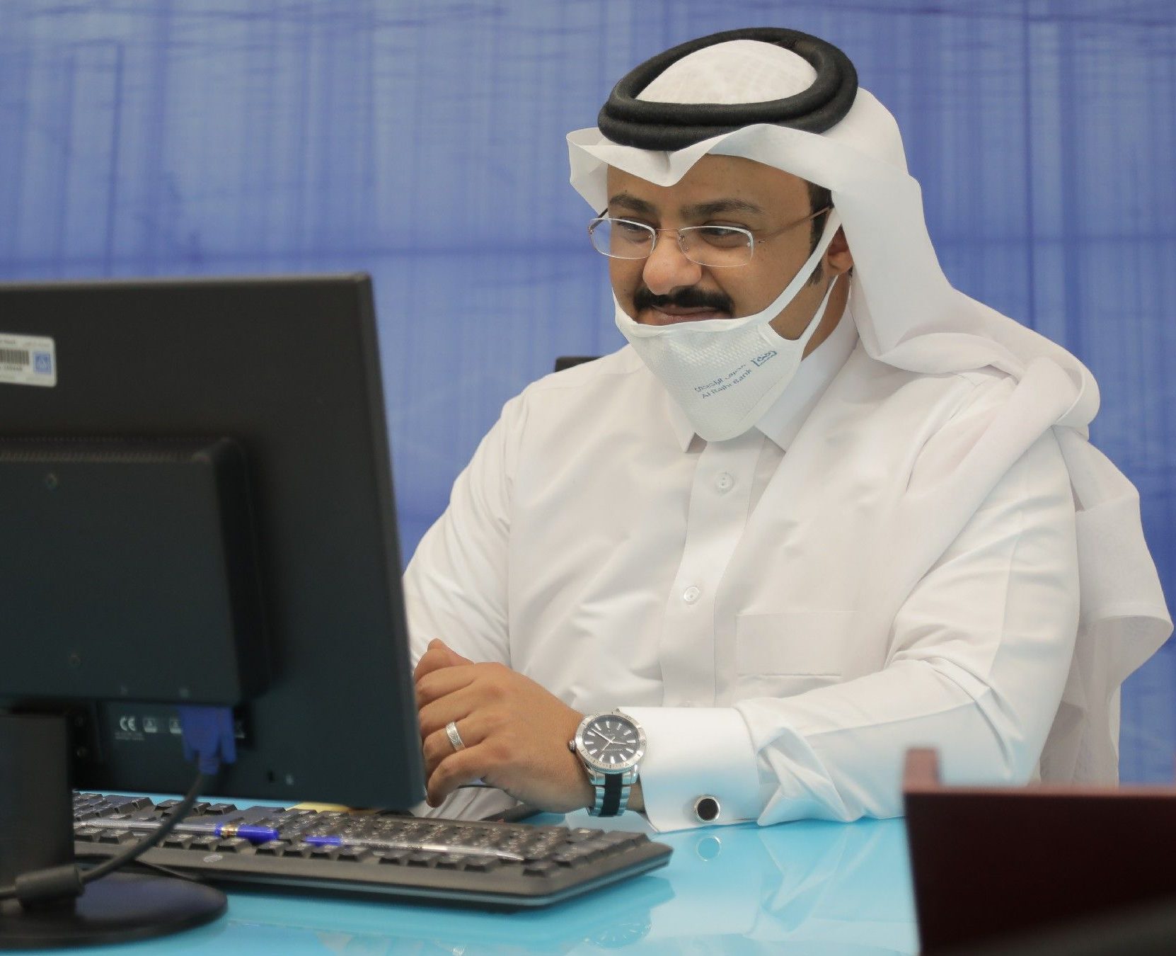 افتتاح فرع البنك الراجحي بالقوز